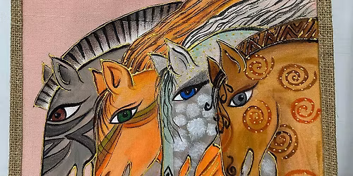 Acrylic Painting Course on Textiles by Pauline Goh