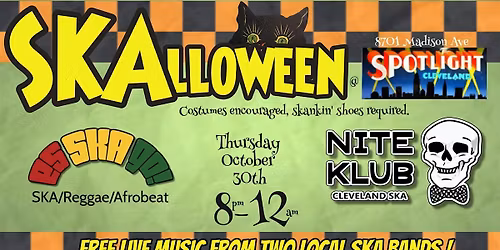 Spotlight SKA-lloween Party ft. NITE KLUB and Es Ska Go!