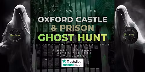 Ghost Hunt At oxford Castle & Pr*son.