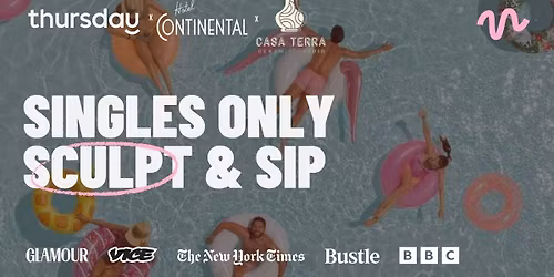 Thursday | Sip & Sculpt \ud83c\udfa8 Hotel Continental | Miami Beach