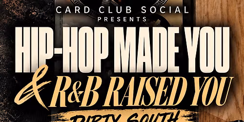 HIP-HOP MADE US R&B RAISED US
