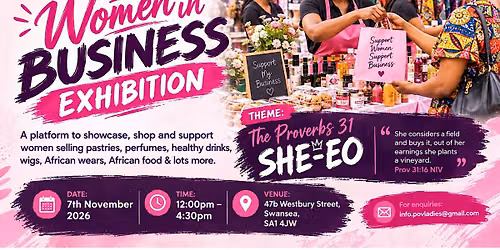 Business Exhibition for Female Business Owners