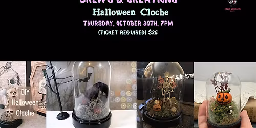 Brews & Creations: Halloween Cloche