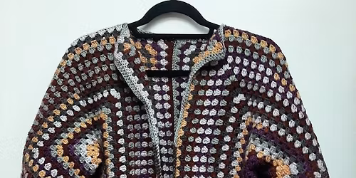 Make a Hexagon Granny Cardigan