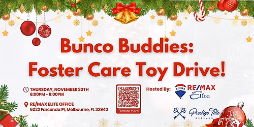 2025 Bunco Buddies: Foster Care Toy Drive!