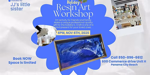 Holiday Resin Art Workshop