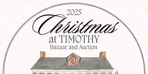Christmas Bazaar at Timothy