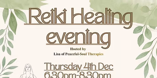 Reiki Therapy & Healing Evening