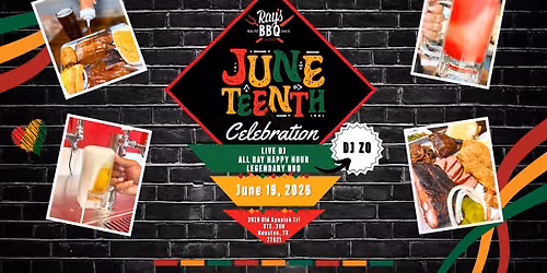 Ray's BBQ Shack Juneteenth Celebration! \u2764\ufe0f\ud83d\udc9b\ud83d\udc9a 