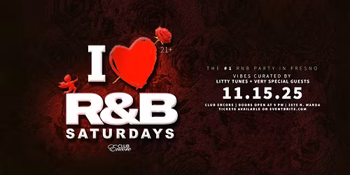 I \u2764 R&B SATURDAYS