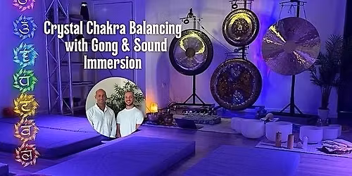 Crystal Chakra Balancing with Gong & Sound Immersion at Gong Space Derby