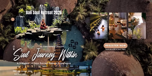 Soul Journey Within- Bali Retreat 2026