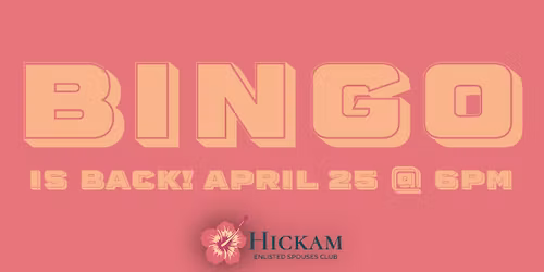 HESC April Social: BINGO NIGHT