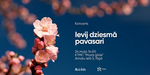 Senioru koru koncerts "Ievij dziesm\u0101 pavasari"