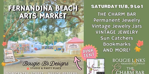 FERNANDINA BEACH ARTS MARKET!