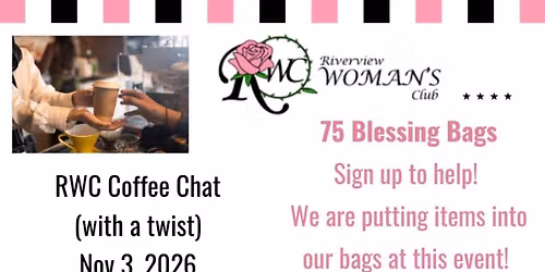 RWC Coffee Chat & ECHO Blessing Bags 
