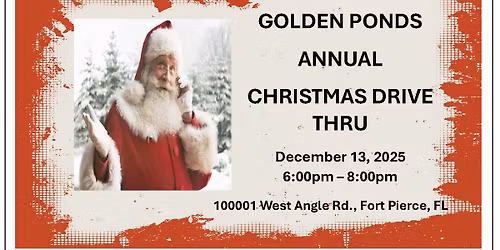 Golden Ponds Annual Christmas Drive Thru