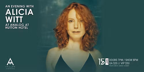 An Evening with Alicia Witt
