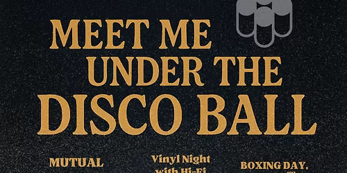 Meet me Under the Disco Ball