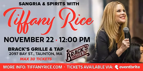 Sangria and Spirits with Spirit Medium Tiffany Rice