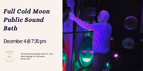Full Cold Moon Sound Bath
