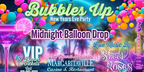 Bubbles Up New Years Eve Celebration