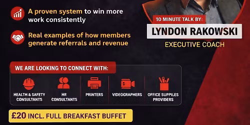 BNI Eagle Visitors Day: Generate \u00a31,195+ Referrals for Your Business