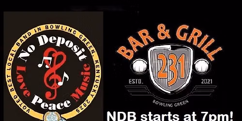 NDB - 231 Bar & Grill BG! Make plans to be here with your Friends! Great Food! Drinks! Dancing Too!!