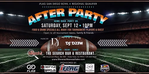 IFLAG San Diego Bowl - After Party