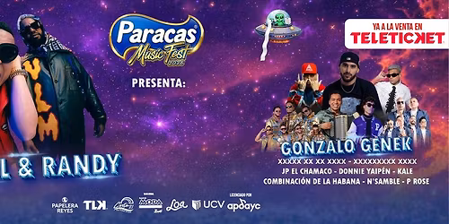 Paracas Music Fest \u2013 Jowell & Randy en Concierto