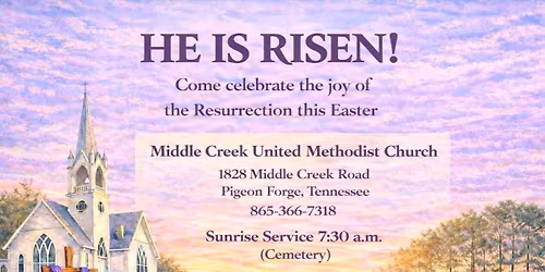 Easter at Middle Creek UMC 2026