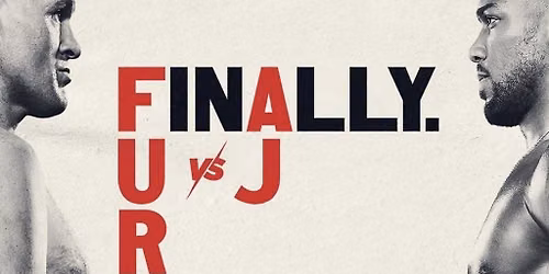 AJ vs Tyson Fury Watch Along | Live Screening & After Party