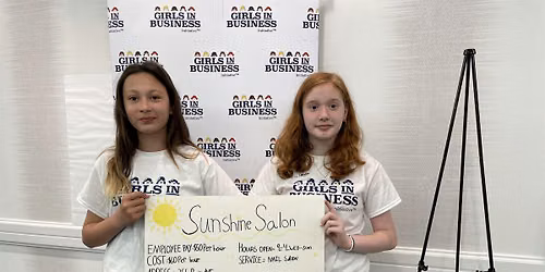 Girls in Business Camp Toronto 2027
