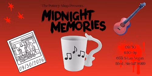 Midnight Memories: A 1D-Inspired  Night at The Pottery Shop (Town Square)