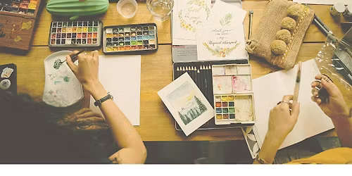 Manifest Station | New Years Paint, Create & Reflect | Workshop (Day 2)