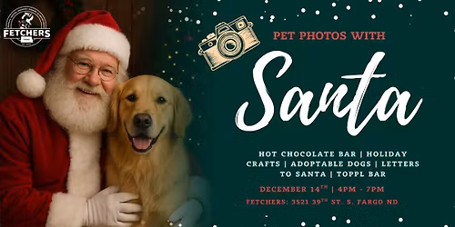 Pet Photos With Santa