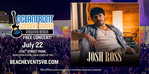 Oceanfront Concert Series: Josh Ross