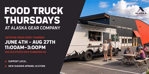 Food Truck Thursdays at Alaska Gear Company