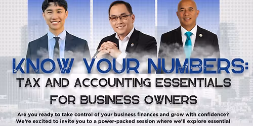 Know Your Numbers: Tax and Accounting Essentials for Business Owners