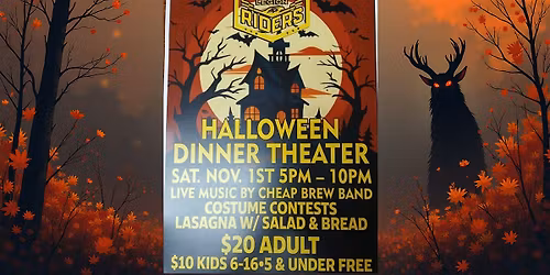 Halloween Dinner Theatre with American Legion Riders