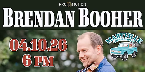 Brendan Booher @ Maryville Corner Market & Cafe