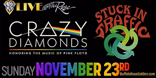 Crazy Diamonds & Stuck In Traffic Tributes to Pink Floyd & Traffic