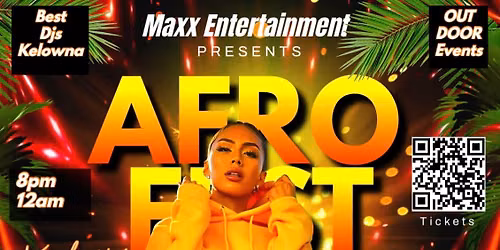 Summer OutDoor Afro Fest Party — Casa De Frida Kelowna