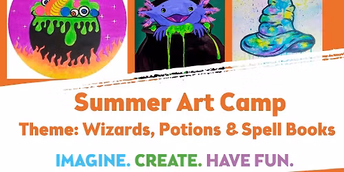 Summer Art Camp: Full Week Sign Up July 6th - 10th