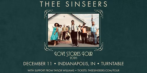 Thee Sinseers at Aggie Theatre