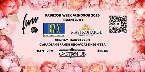 Fashion Week Windsor-Essex 2026 Canadian Brands Showcase