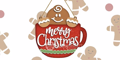 Gingerbread in a Latte Workshop - You Can Paint Studio