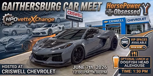 Criswell Chevrolet Car Meet