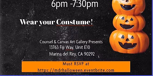 Kids Halloween Paint Nite in Marina del Rey