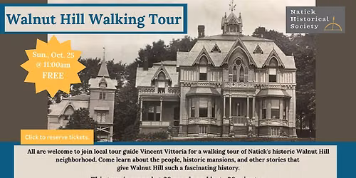Walnut Hill Walking Tour